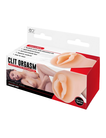 NMC 4.5 INCH REALISTIC MASTURBATOR WITH STIMULATED CLIT